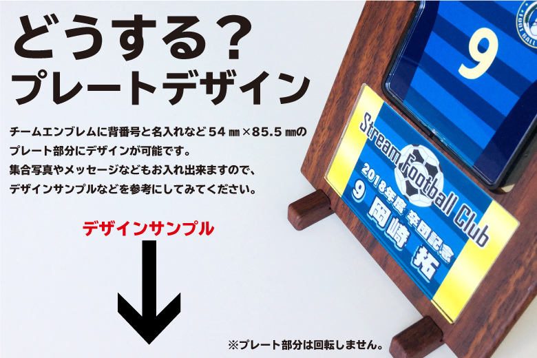 どうする？プレートデザイン
