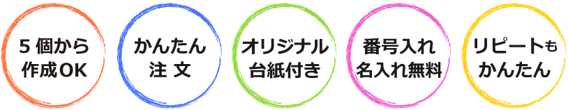 心に残る記念品づくり