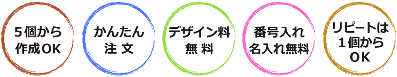心に残る記念品づくり