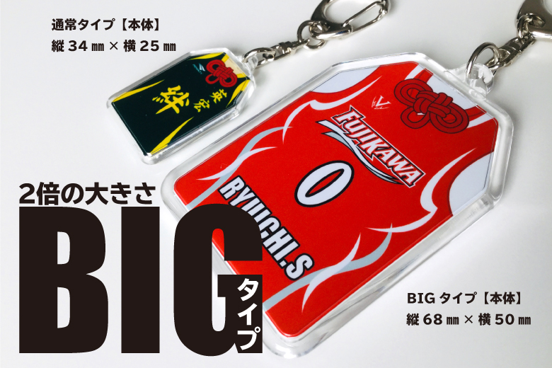 2倍の大きさBIGタイプ