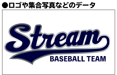 ロゴや集合写真などのデータ