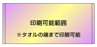 フルカラープリント印刷可能範囲