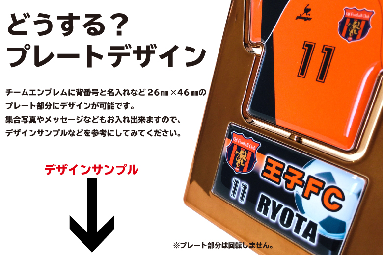 どうする?プレートデザイン