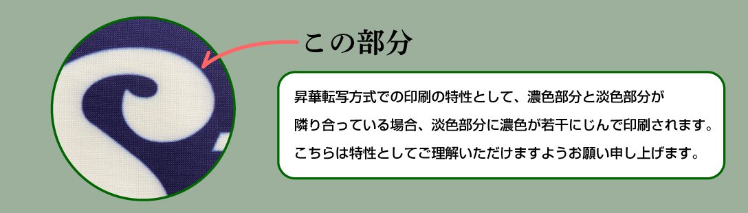 応援フラッグの特性について