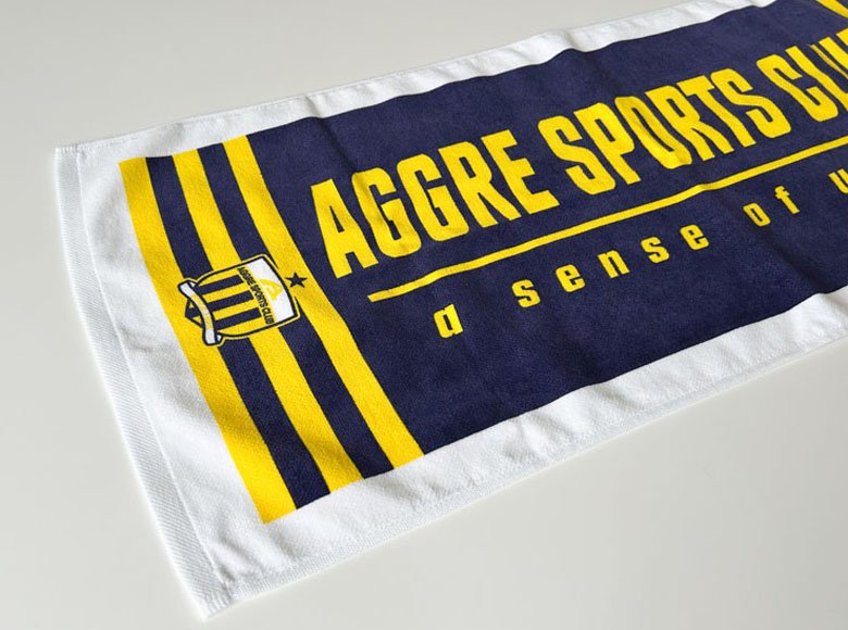 【フェイスタオル】AGGREスポーツクラブ様